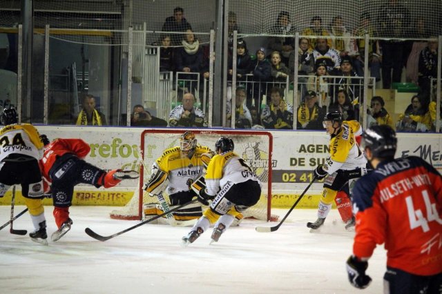 Photo hockey match Angers  - Rouen le 04/12/2015