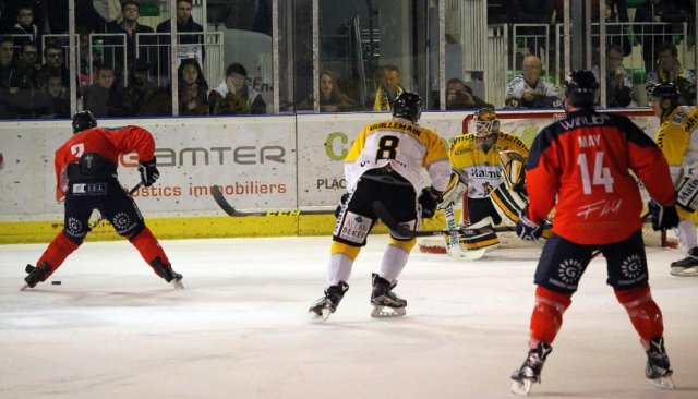 Photo hockey match Angers  - Rouen le 04/12/2015