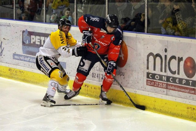 Photo hockey match Angers  - Rouen le 04/12/2015