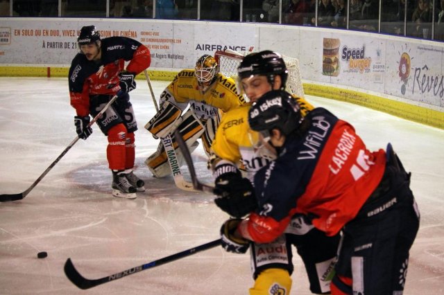 Photo hockey match Angers  - Rouen le 04/12/2015