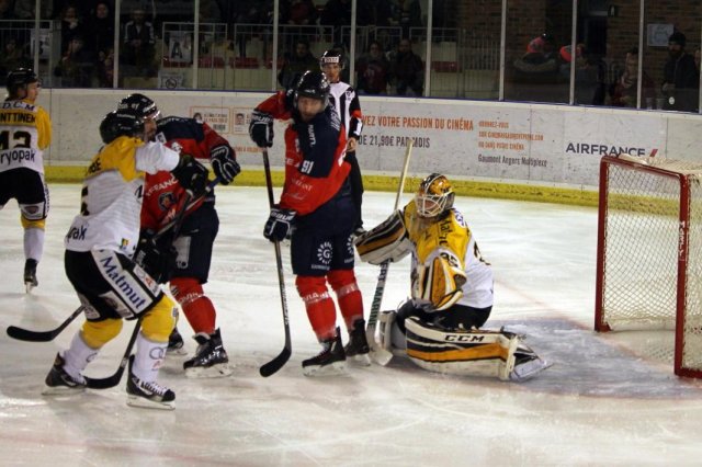 Photo hockey match Angers  - Rouen le 04/12/2015