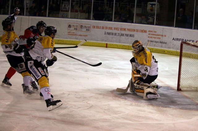 Photo hockey match Angers  - Rouen le 04/12/2015