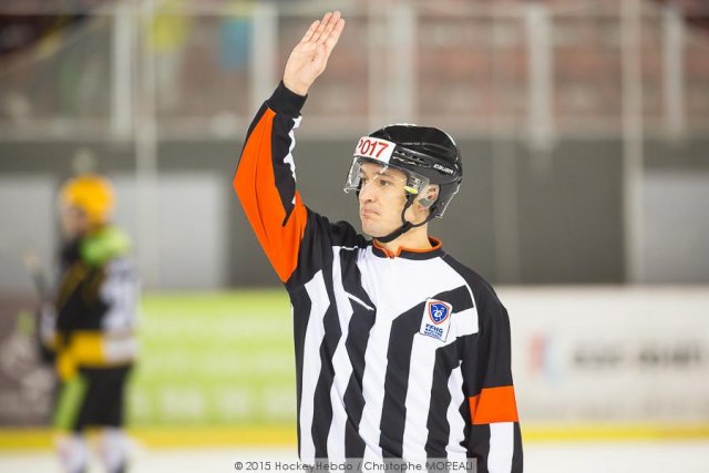 Photo hockey match Strasbourg  - Dijon  le 04/12/2015