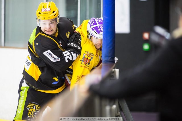 Photo hockey match Strasbourg  - Dijon  le 04/12/2015