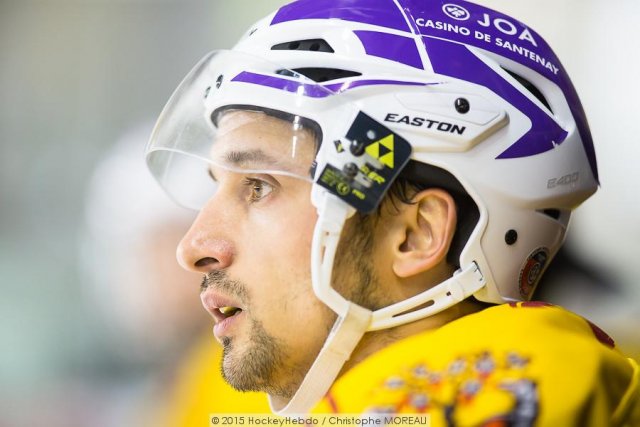 Photo hockey match Strasbourg  - Dijon  le 04/12/2015