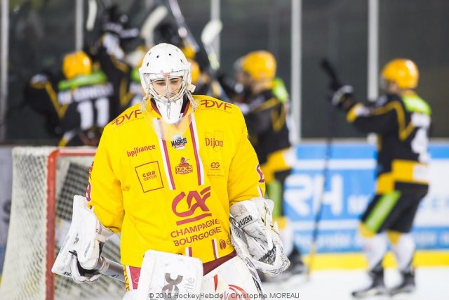 Photo hockey match Strasbourg  - Dijon  le 04/12/2015