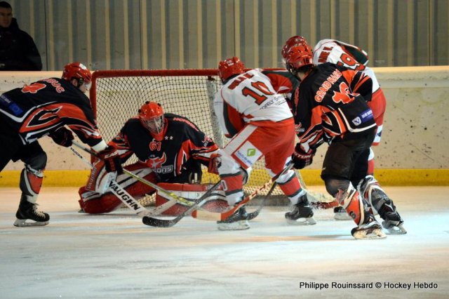 Photo hockey match Neuilly/Marne - Courbevoie  le 05/12/2015