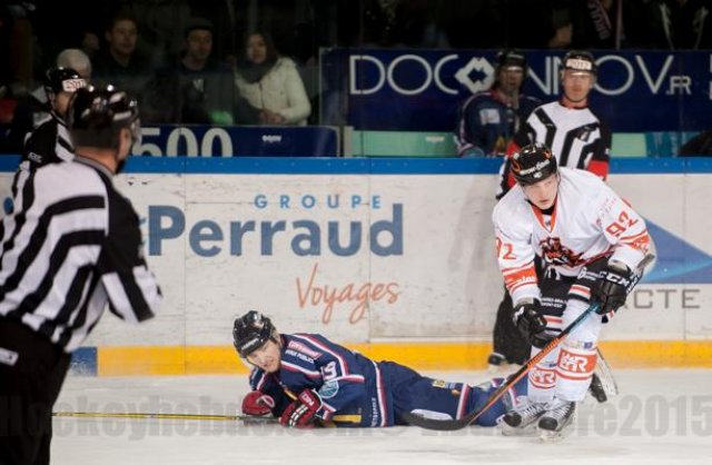 Photo hockey match Grenoble  - Epinal  le 04/12/2015