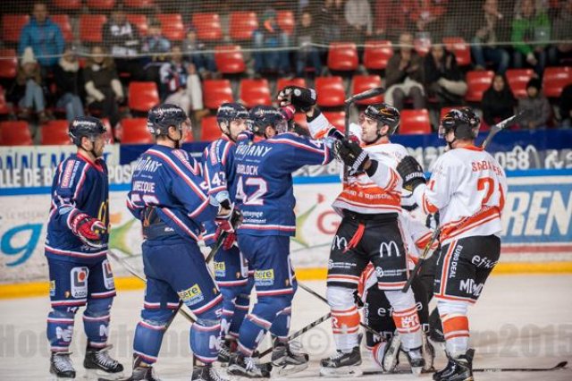 Photo hockey match Grenoble  - Epinal  le 04/12/2015