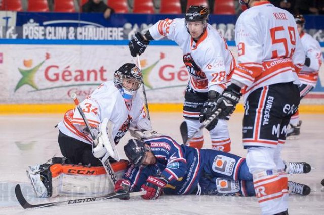 Photo hockey match Grenoble  - Epinal  le 04/12/2015