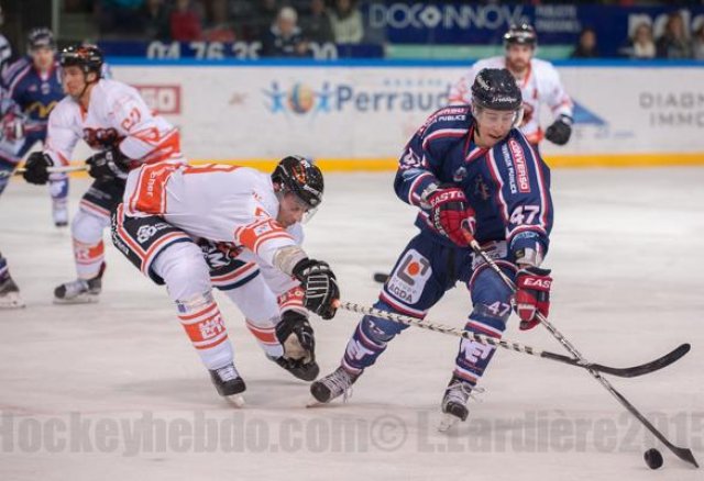 Photo hockey match Grenoble  - Epinal  le 04/12/2015