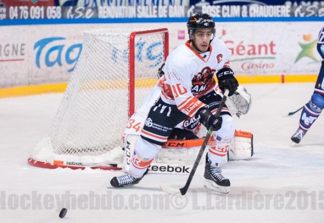 Photo hockey match Grenoble  - Epinal  le 04/12/2015