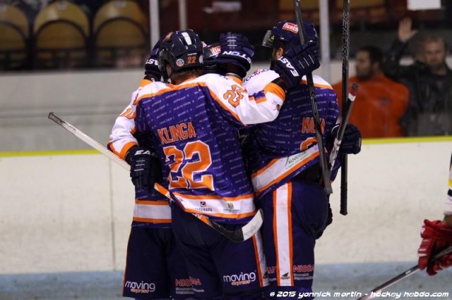 Photo hockey match Clermont-Ferrand - Roanne le 05/12/2015