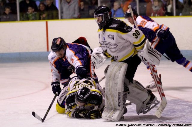 Photo hockey match Clermont-Ferrand - Roanne le 05/12/2015