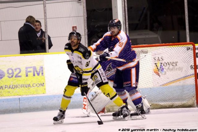 Photo hockey match Clermont-Ferrand - Roanne le 05/12/2015