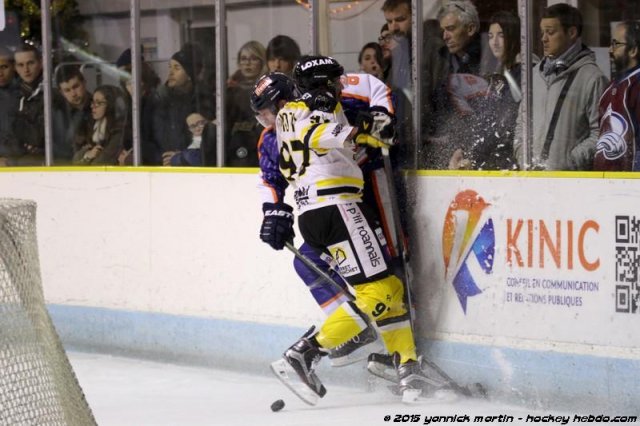 Photo hockey match Clermont-Ferrand - Roanne le 05/12/2015