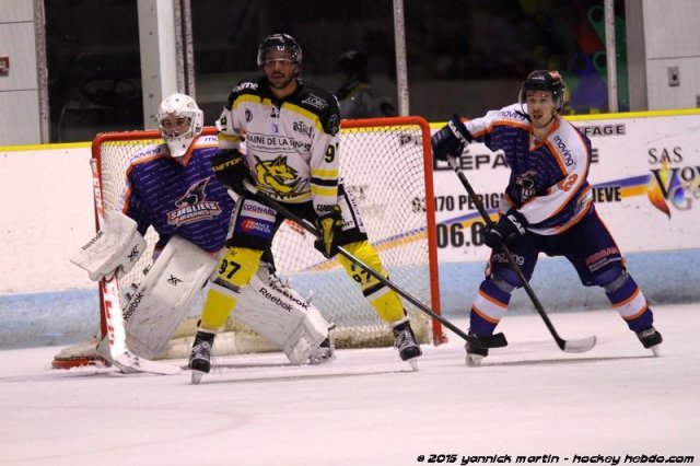 Photo hockey match Clermont-Ferrand - Roanne le 05/12/2015