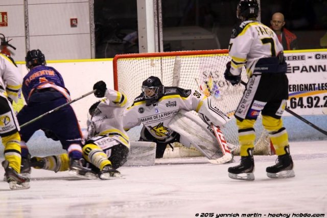 Photo hockey match Clermont-Ferrand - Roanne le 05/12/2015