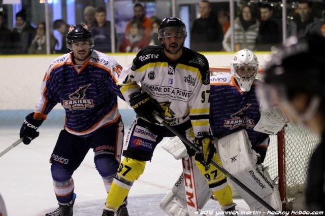 Photo hockey match Clermont-Ferrand - Roanne le 05/12/2015
