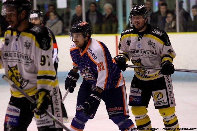 Photo hockey match Clermont-Ferrand - Roanne le 05/12/2015