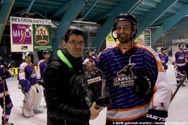 Photo hockey match Clermont-Ferrand - Roanne le 05/12/2015