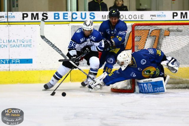 Photo hockey match Chamonix  - Gap  le 08/12/2015
