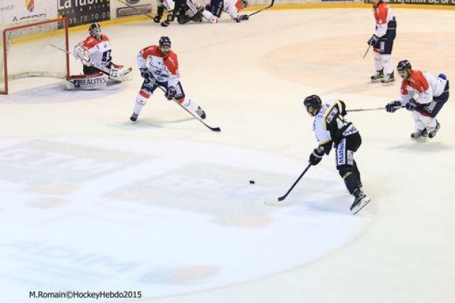 Photo hockey match Rouen - Angers  le 08/12/2015