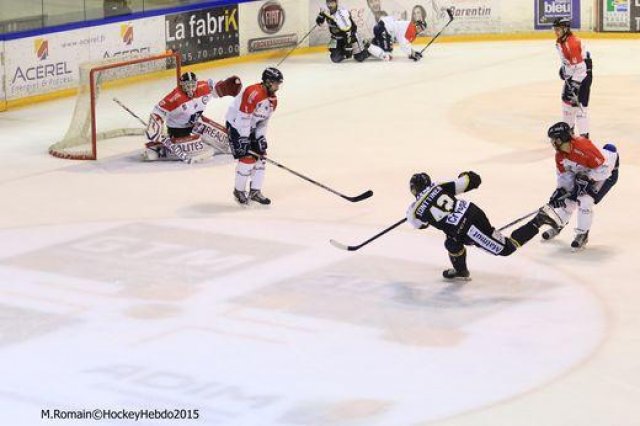 Photo hockey match Rouen - Angers  le 08/12/2015
