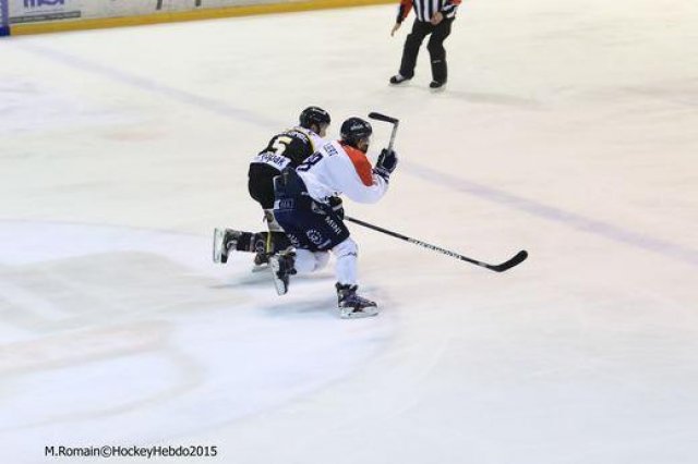 Photo hockey match Rouen - Angers  le 08/12/2015
