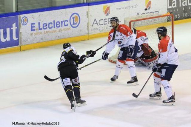 Photo hockey match Rouen - Angers  le 08/12/2015