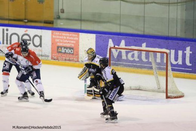 Photo hockey match Rouen - Angers  le 08/12/2015