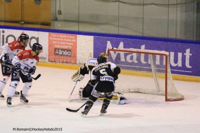 Photo hockey match Rouen - Angers  le 08/12/2015