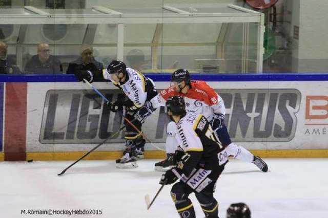 Photo hockey match Rouen - Angers  le 08/12/2015