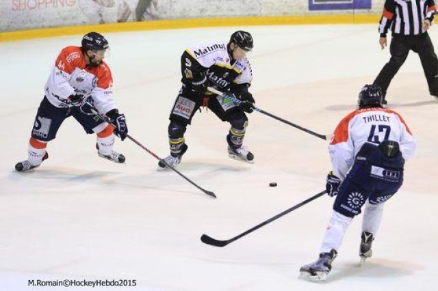 Photo hockey match Rouen - Angers  le 08/12/2015