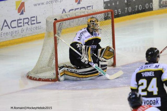Photo hockey match Rouen - Angers  le 08/12/2015