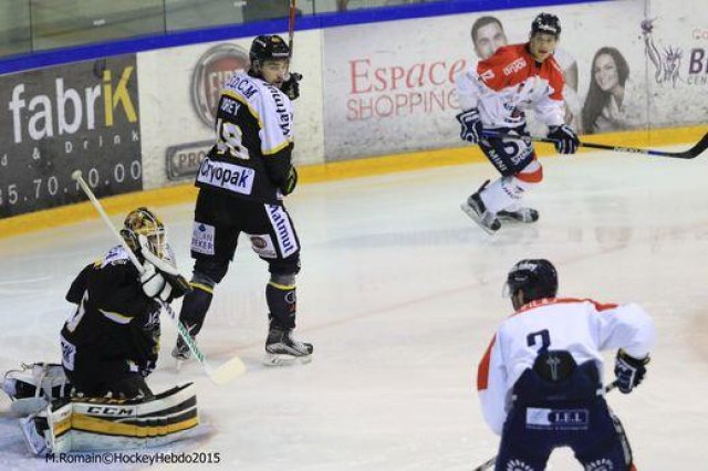Photo hockey match Rouen - Angers  le 08/12/2015