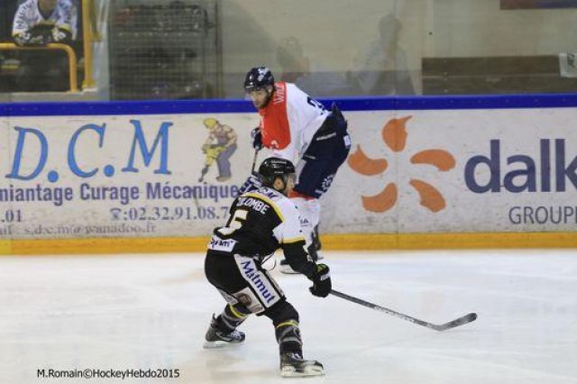 Photo hockey match Rouen - Angers  le 08/12/2015