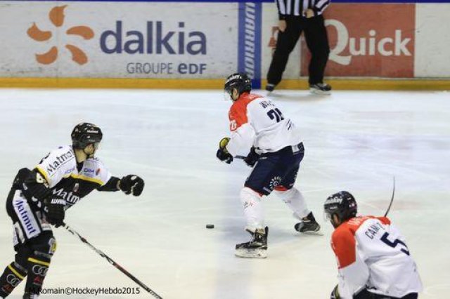 Photo hockey match Rouen - Angers  le 08/12/2015