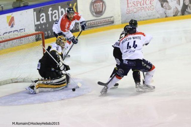 Photo hockey match Rouen - Angers  le 08/12/2015