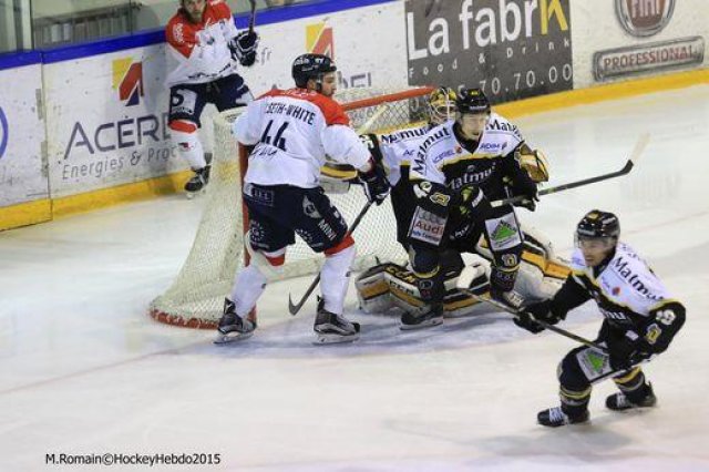 Photo hockey match Rouen - Angers  le 08/12/2015