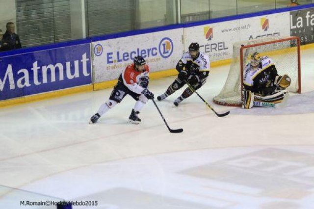 Photo hockey match Rouen - Angers  le 08/12/2015