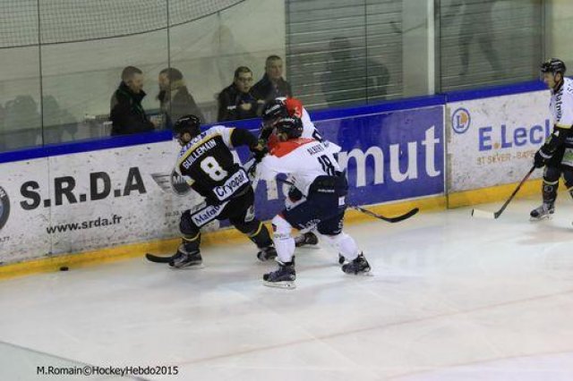 Photo hockey match Rouen - Angers  le 08/12/2015