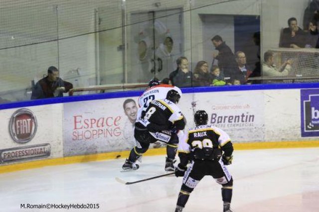 Photo hockey match Rouen - Angers  le 08/12/2015