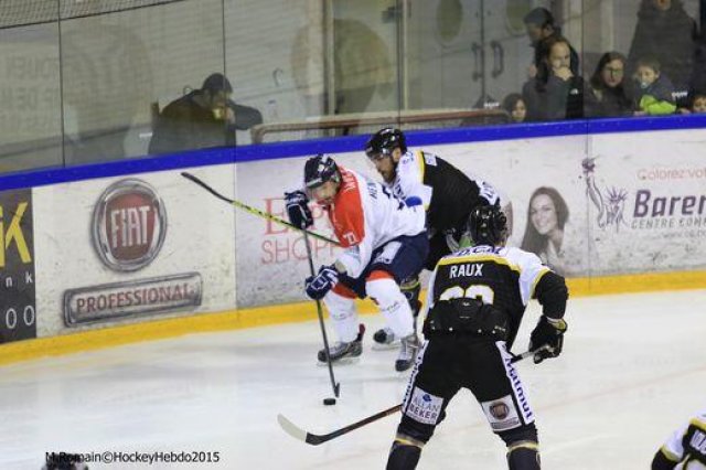 Photo hockey match Rouen - Angers  le 08/12/2015