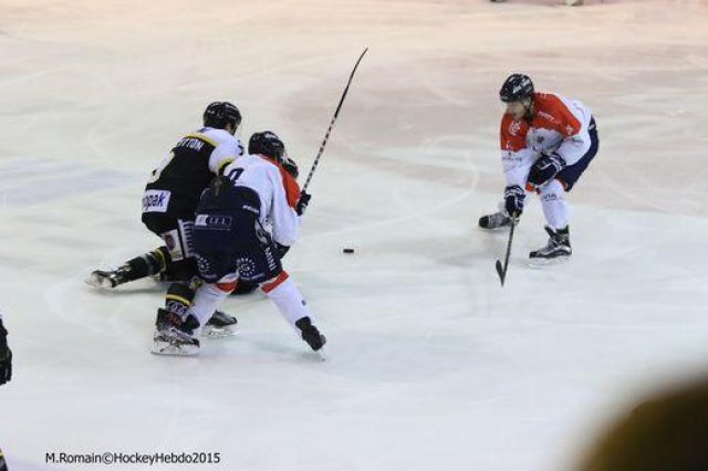 Photo hockey match Rouen - Angers  le 08/12/2015