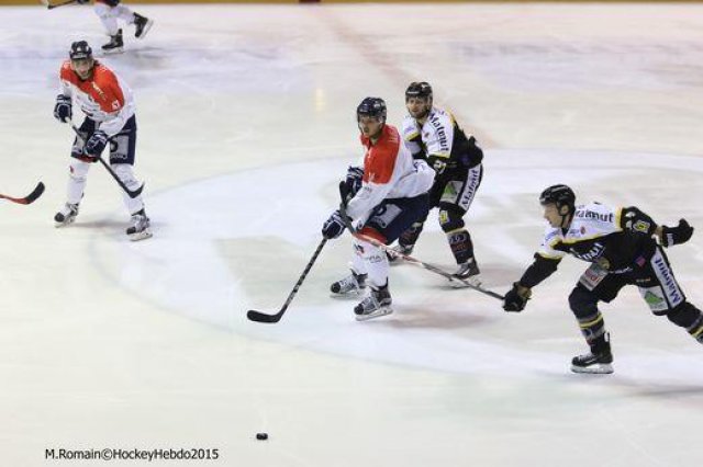 Photo hockey match Rouen - Angers  le 08/12/2015