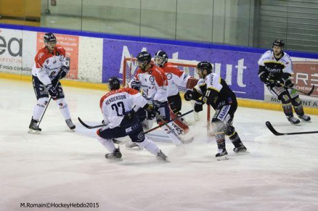 Photo hockey match Rouen - Angers  le 08/12/2015
