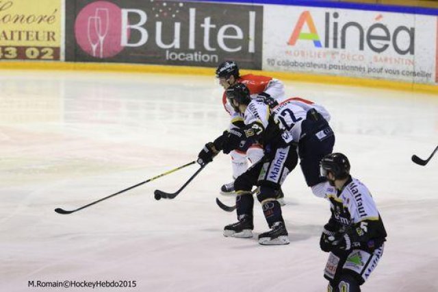 Photo hockey match Rouen - Angers  le 08/12/2015