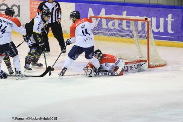 Photo hockey match Rouen - Angers  le 08/12/2015