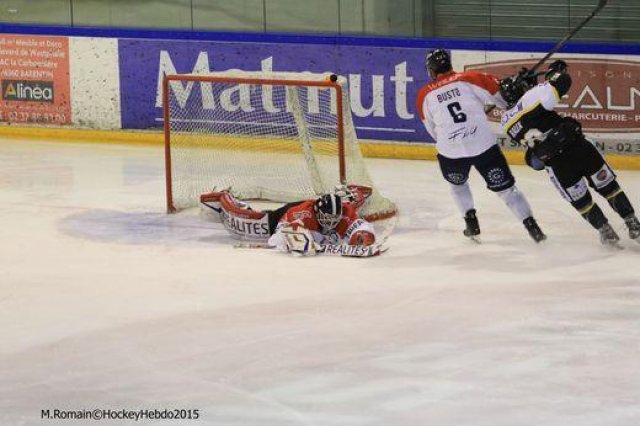 Photo hockey match Rouen - Angers  le 08/12/2015